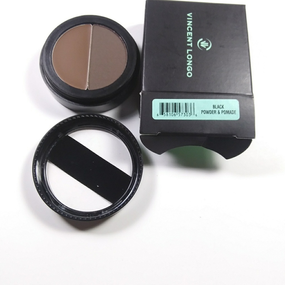 Vincent Longo Black Bi-Brow Powder And Pomade